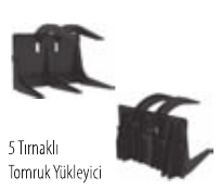 5 Tırnaklı Tomruk Yükleyici