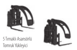 Asansörlü Tomruk Ataşmanı